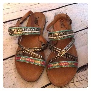 Carlos beaded sandals